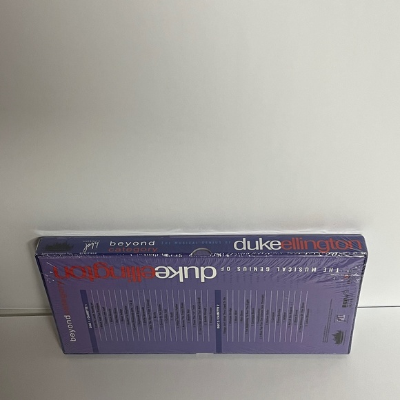 Vintage 1994 Duke Ellington Beyond Category Long Box 2 CD Cassette Set New Music - Picture 8 of 9